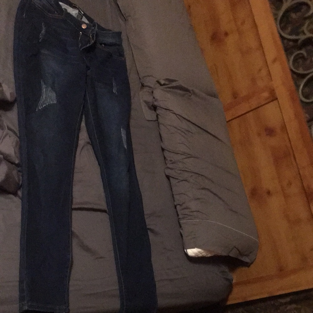 Jeans with design